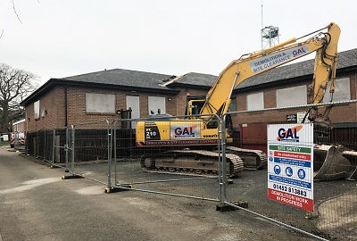 Demolition of Bewdley Medical Centre