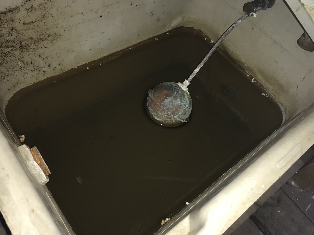 Contaminated Water Tank